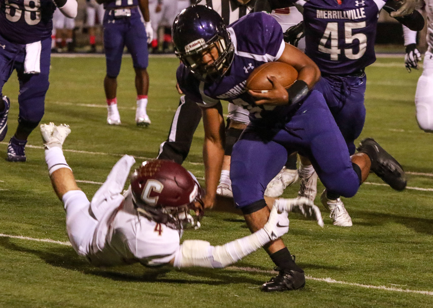 Football - Chesterton at Merrillville